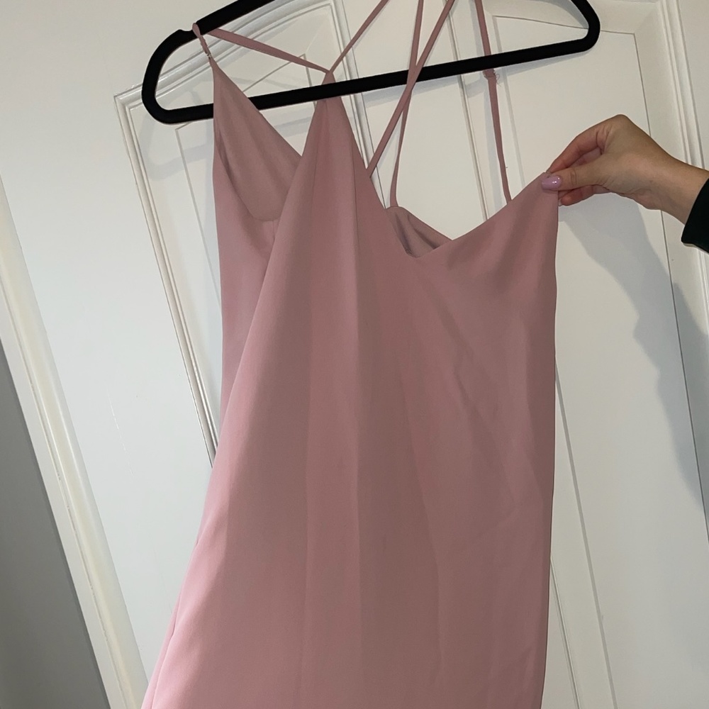 NORDSTROM TOPSHOP Mini Dress- Baby Pink